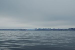 First view of Baffin Island